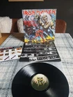 LP VINYL IRON MAIDEN THE NUMBER OF THE BEAST EMC 3400 UK 1ST PRESS 1982 EX/EX