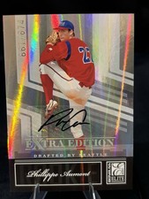2007 Donruss Elite Extra Edition /674 Phillippe Aumont #128 Auto