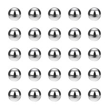 25Pcs Precision Balls 1/2" Diameter G200 304 Stainless Steel Bearing Balls