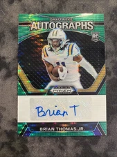 2024 Panini Prizm Draft Picks Autographs Brian Thomas Jr. #DPA-BTJ /25
