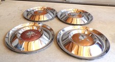 1954 Mercury Set Of Large Hubcaps Wheel Covers. 1954 Mercury Set Of Large Hubcaps Wheel Covers.