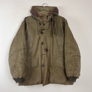 アメリカ軍航空隊WW2ヴィンテージOGパーカーB9タロンフード M WWll 40s USAAF B9パーカー 第二次世界大戦 アメリカ空軍パイロット