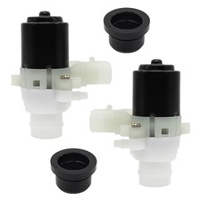 2 Pack Truck Windshield Wiper Washer Fluid Pump with Rubber Washers