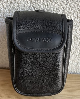 Pentax Leder Kameratasche schwarz