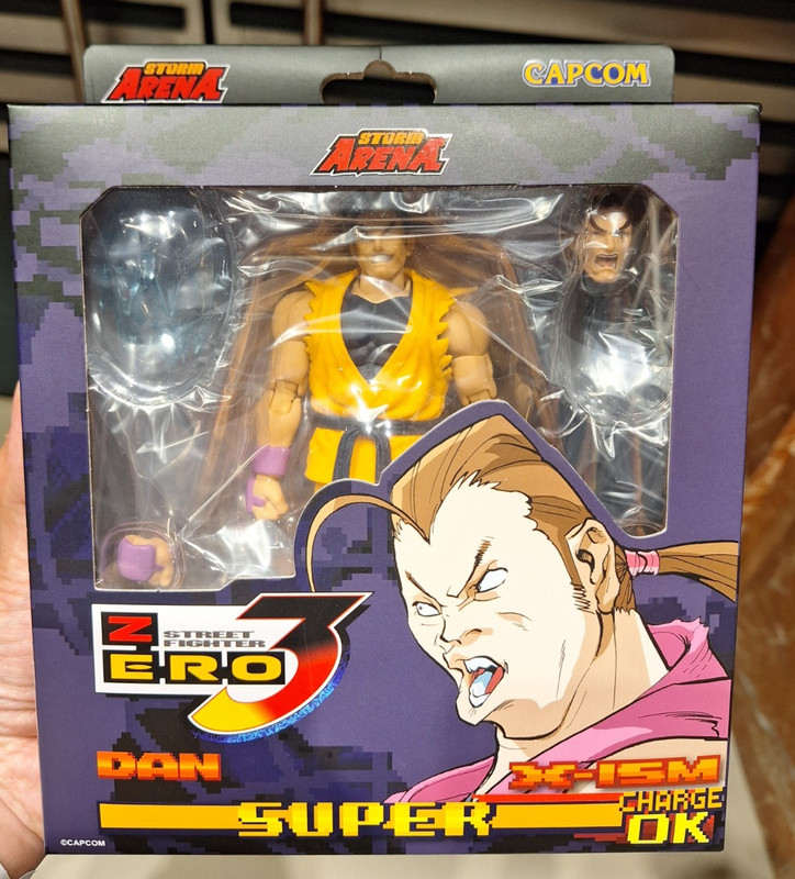 Street Fighter 3 Zero Alpha Storm Arena dan comic con Action Figure