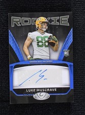 2023 Certified Rookie Signatures Mirror Blue Etch 18/20 Luke Musgrave Auto 16wc