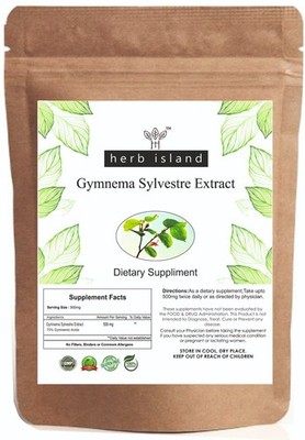 Gymnema Sylvestre Extrakt 75% Gymneminsäure 100% Bio Premium Qualität Pulver