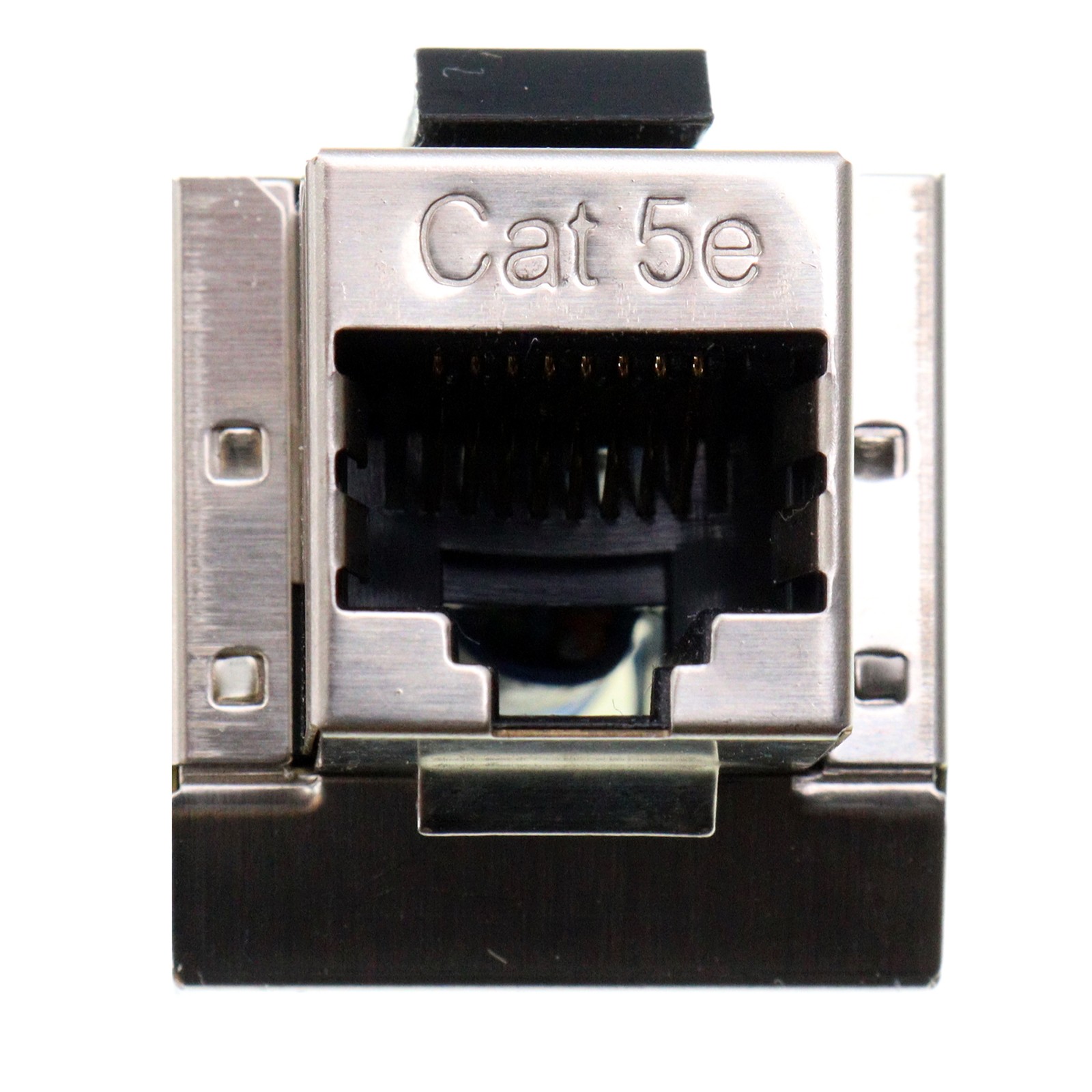 THOMAS & BETTS OPJSD SHIELDED CATEGORY-5E MODULAR JACK, RJ45, STP, METAL HOUSING