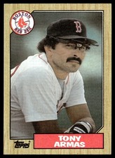 1987 Topps Tony Armas Boston Red Sox #535