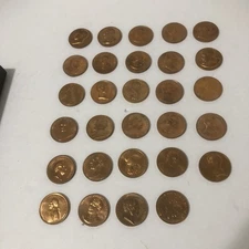 29  Set Of Presidential Coin Tokens Of United States Of America 🇺🇸