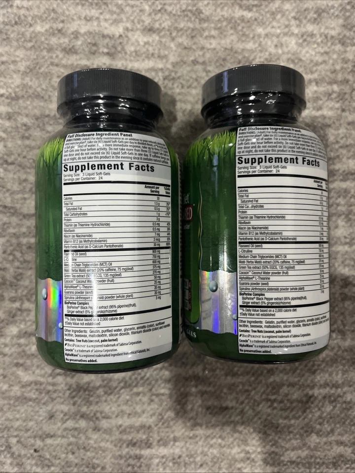 Sistema de dieta de grasa corporal Irwin Naturals - Seis ROJOS con refuerzo nítrico 72 ct paquete de 2 Foto 2 de 4