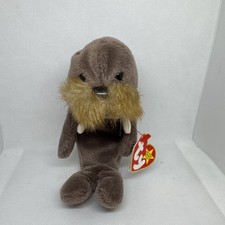 Ty 4082 Gorro Bebé Peluche Animal Estilo Morsa Alegre 1996