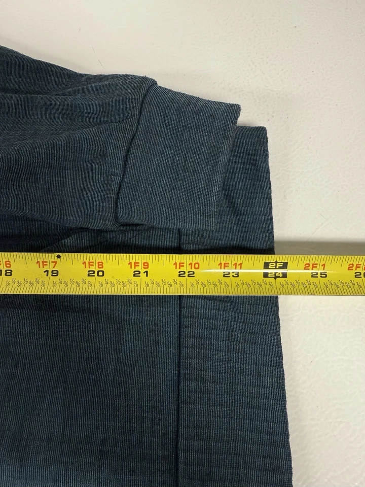 Voormi Hoodie Wool Blend Lightweight Pullover Blue Outdoors USA Men XS - Pics - Image 3 of 4