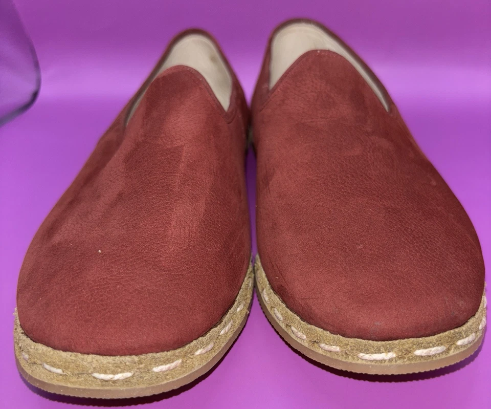 DENELS Suede Earthing Shoes Casual Comfort Handmade All Natural Sz 9 (0410) - Image 3 of 4