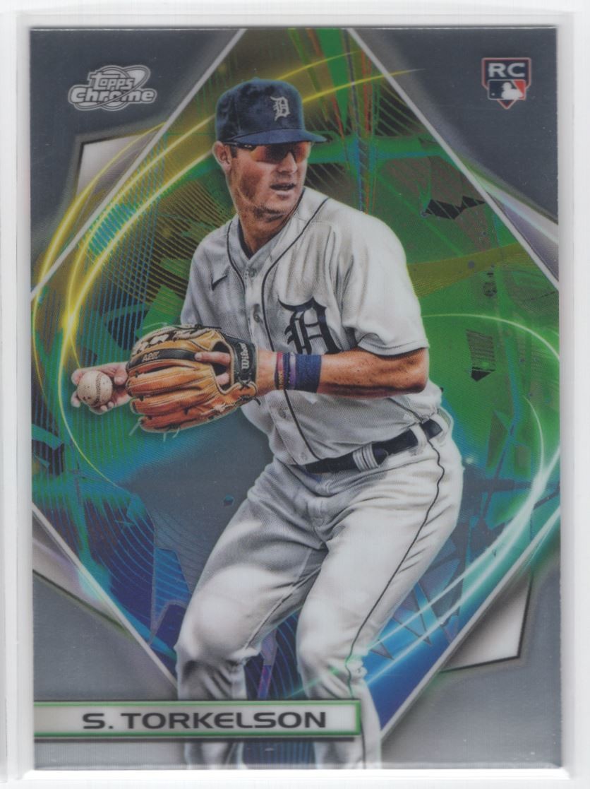 #23 2022 Topps Chrome Cosmic - Spencer Torkelson RC Tigers