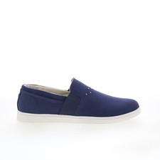 Spenco Waterfront Canvas SP1210PEA Womens Blue Lifestyle Sneakers Shoes
