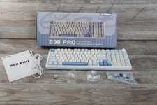 YUNZII B98 PRO QMK/VIA Wireless Mechanical Gaming Keyboard,96% Layout with Nu...