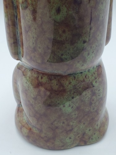 TIKI FARM TANGATA MOAI TASSE GRÜN MELIERT 2008 MARCUS PIZUTTI DESIGN - SELTENER FEHLER - Bild 13 von 13