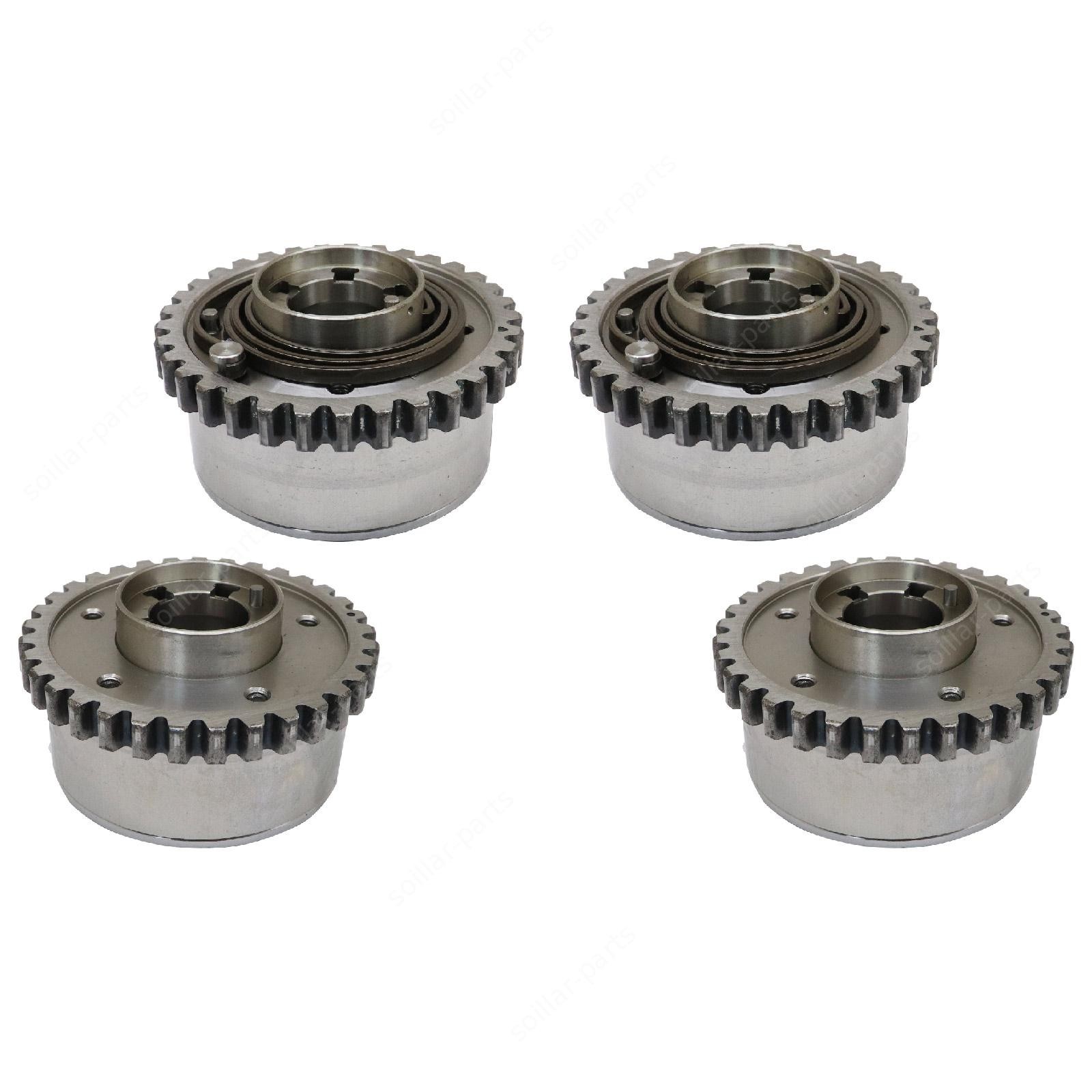 4Pcs VVT Camshaft Phasers Inlet & Outlet For Maserati Ghibli Quattroporte 3.0L 