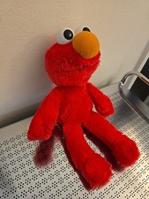Vintage 1994 Sesame Street Elmo Plush Stuffed 14" RARE Kid Dimension Red Toy