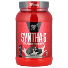 Syntha-6®, Ultra Premium Protein Matrix, Cookies & Cream, 2.91 lb (1.32 kg) 16.52 per gallon