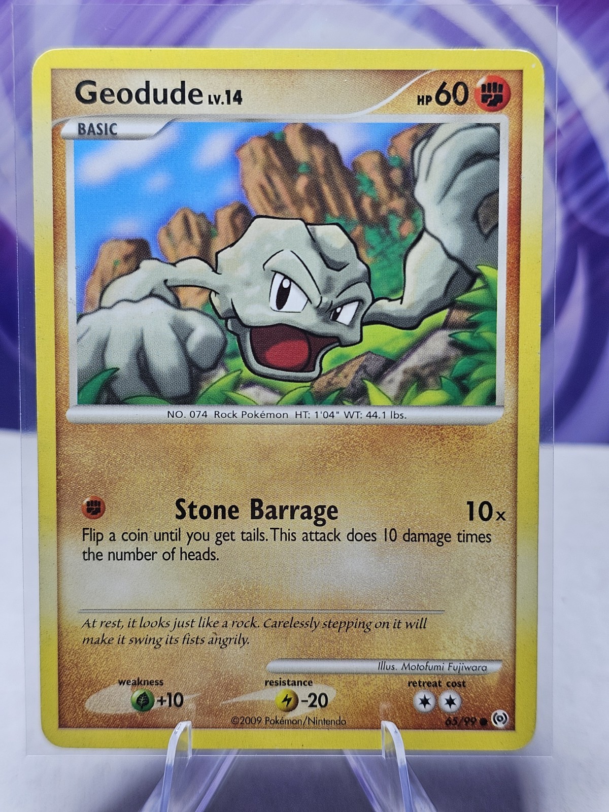 Geodude 65/99 Pokemon - Platinum Arceus MP
