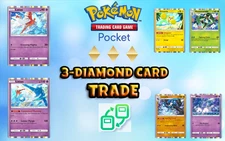 Pokemon TCG Pocket 3-Diamond (♢♢♢) Cards - English Version