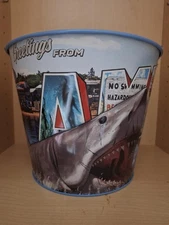 AMC Theatres JAWS 50th Anniversary Greetings from Amity Island  popcorn bucket