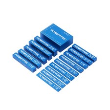 POWERTEC 15pcs Setup Blocks Height Gauge Set, Router Table Setup Bars for Rou...
