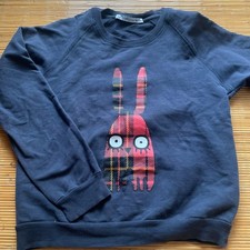 Sudadera con estampado de conejo Peter Jensen para RAY BEAMS, talla S
