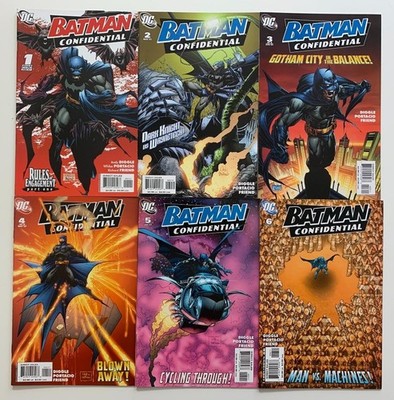 Batman Confidential #1,2,3,4,5 & 6 Rules of Engagement all 6 (DC 2006) VF & NM