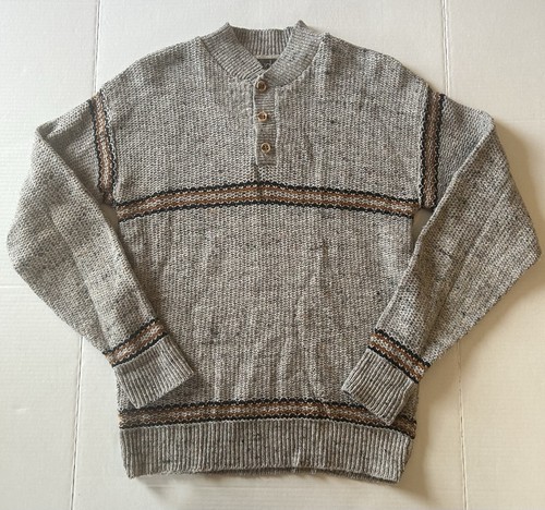 Vintage 60s Claude By Brentwood Sportswear Wool Blend Polo