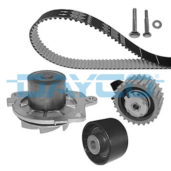 Wasserpumpe + Zahnriemensatz KTBWP4580 FüR Fiat Croma Alfa Punto Sedici 71771584-image