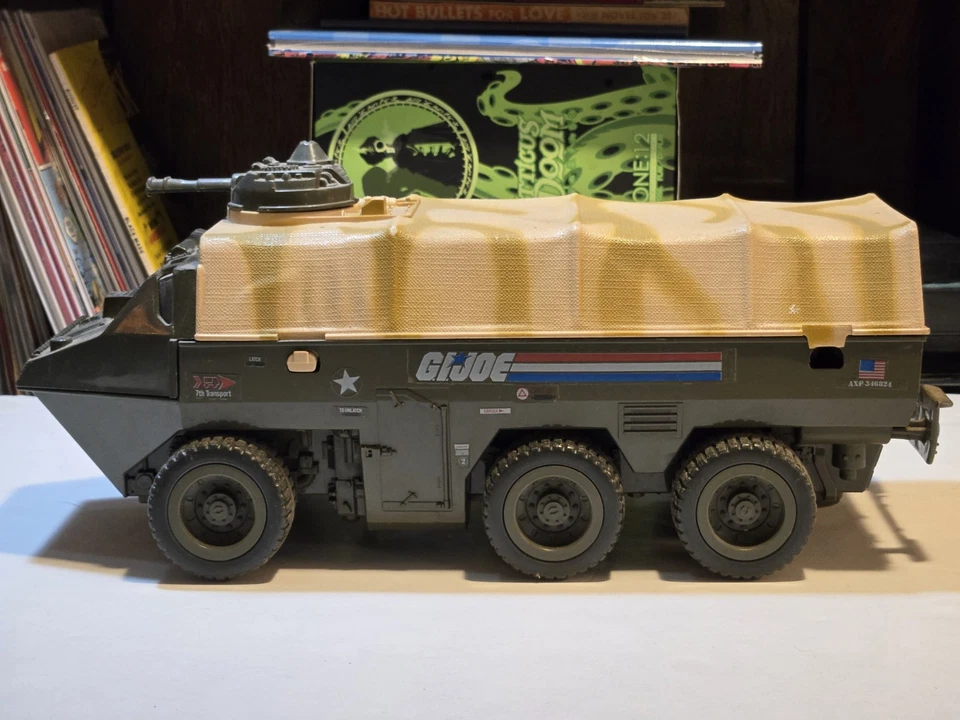 GI Joe Troop Transport APC Vehicle Amphibious Carrier 1983 Vintage - Image 2 of 4