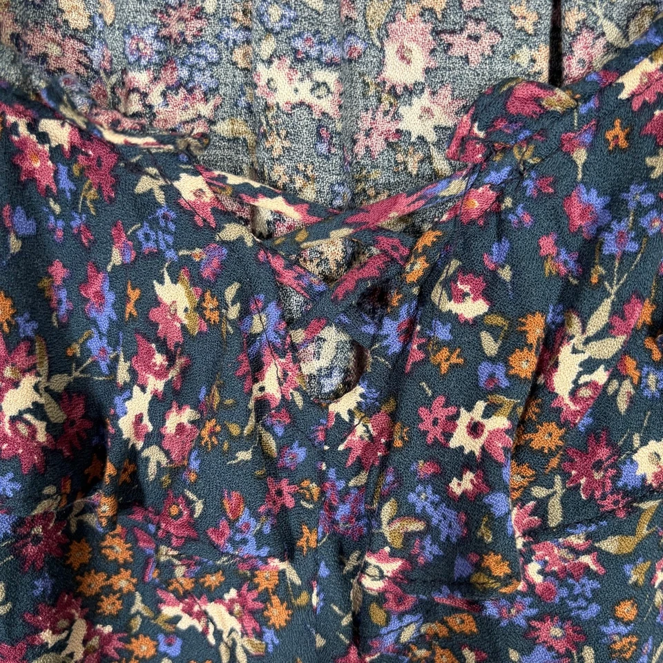 Top de trapo americano mediano floral ganchillo puff casa campesino boho granja  Foto 4 de 4