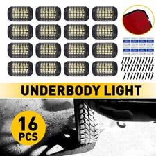 Of Set 16pcs 36led Underglow Under Car Underbody Neon System Light Kit Lamp Rock Of Set 16pcs 36led Underglow Under Car Underbody Neon System Light Kit Lamp Rock