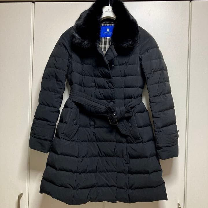 Burberry   Down Coat Rabbit Fur Crestbridge thumbnail 7