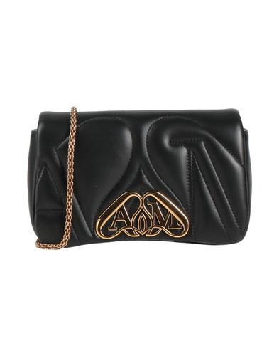 McQueen - Women - Leather Crossbody bag - Black