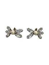 Petite Robe Noire Flower Pearl Earrings Slv Ladies LyL92