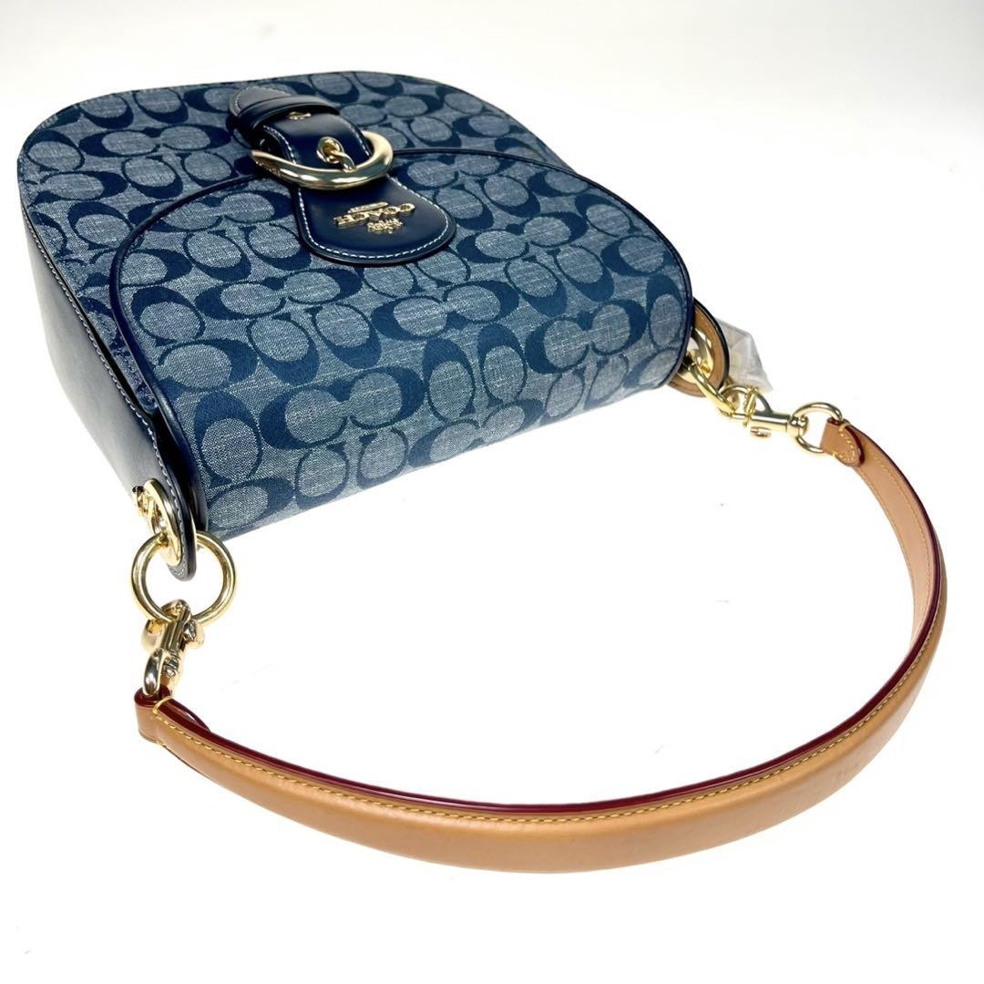 新品未使用　COACH 2way バッグ シグネチャー C8514 a374 Coach 2Way Bag Signature Canvas C8514 A374 Authentic /Used++
