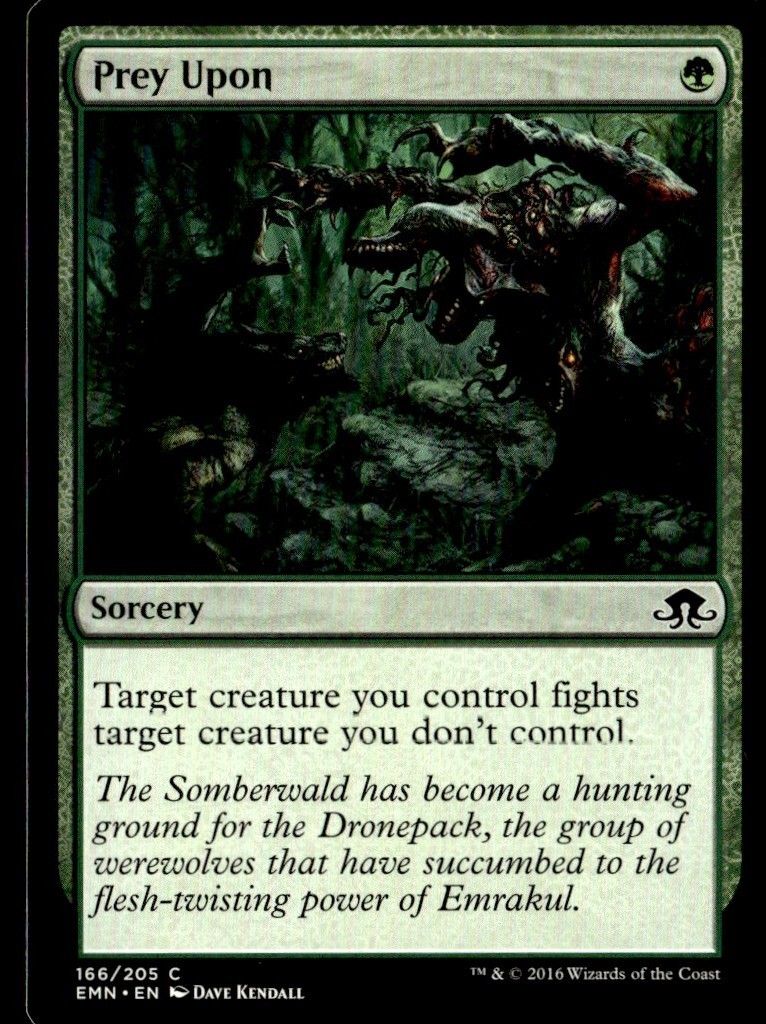 2016 Eldritch Moon Prey Upon Expansion/Common #166