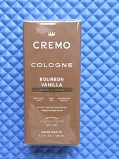 NEW Cremo Men's Spray Cologne, , Bourbon, Madagascar Vanilla,Aged Oak, 100ML