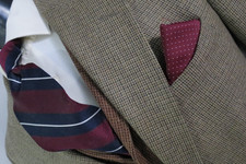 Lauren Ralph Lauren Canada 100 lambswool tweed two button sport coat 42 L