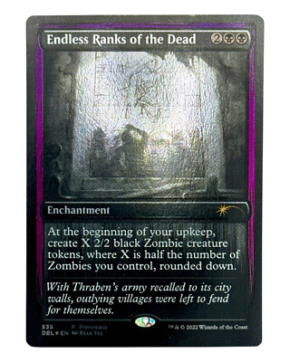 MTG | Endless Ranks of the Dead | Prerelease Promo | Foil | NM | EN