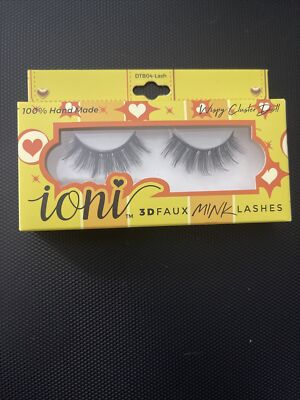IONI 3D Faux Mink False Fake Lashes In WISPY Cluster Doll