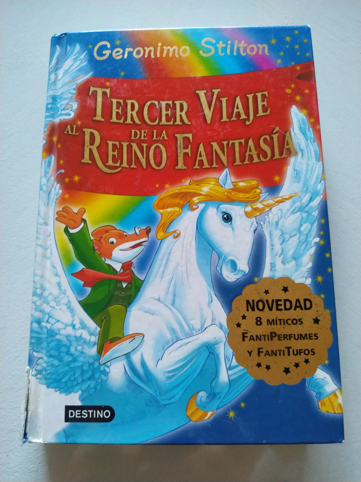 Geronimo Stilton Tercer Viaje Al Reino De La Fantasia Destino - LIBRO Español Am