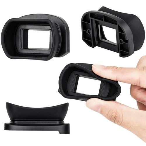 JJC Long Rubber Eyecup for Canon 1D X 1DX 1DC 1Ds III 5D IV 7D II 5DS R 5DSR Eg - Picture 2 of 8