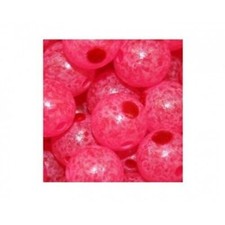 Troutbeads BD32-08 Blood Dot Eggs 8mm Chartreuse 15 Pack Bait Beads