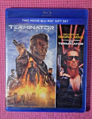 Terminator Blu Ray / Terminator Genisys Blu Ray + Digital Set Brand New - Sealed - Picture 1 of 2