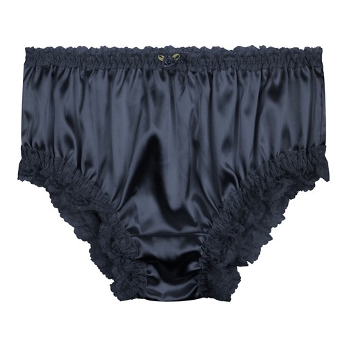 Silky Satin Frilly Lace Sissy French Knickers Briefs Panties Sizes S-XXL - Picture 40 of 129